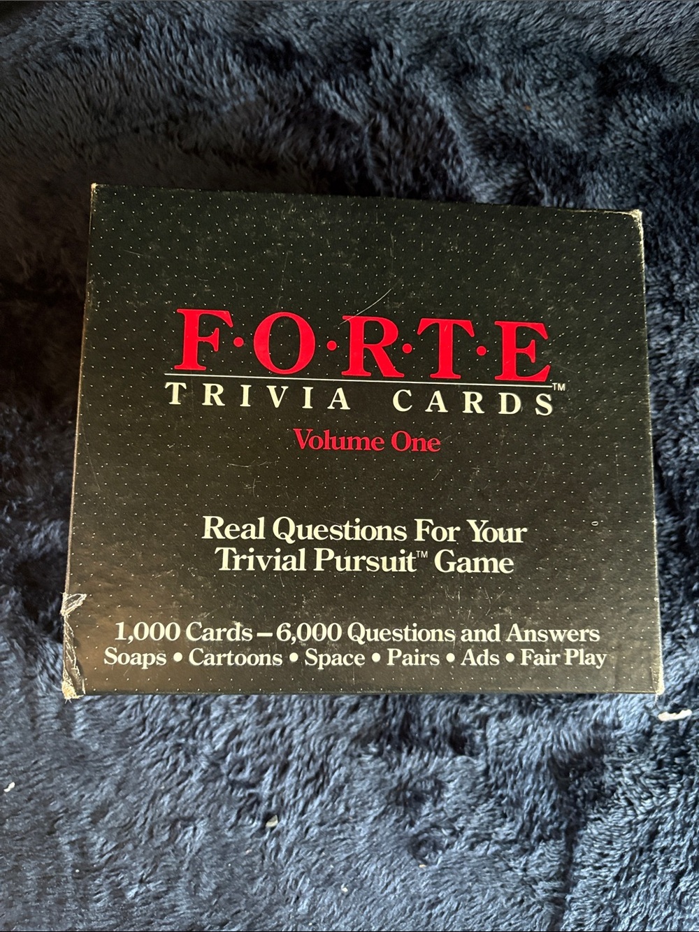 Forte Trivia Cards Volume One - Black & Red